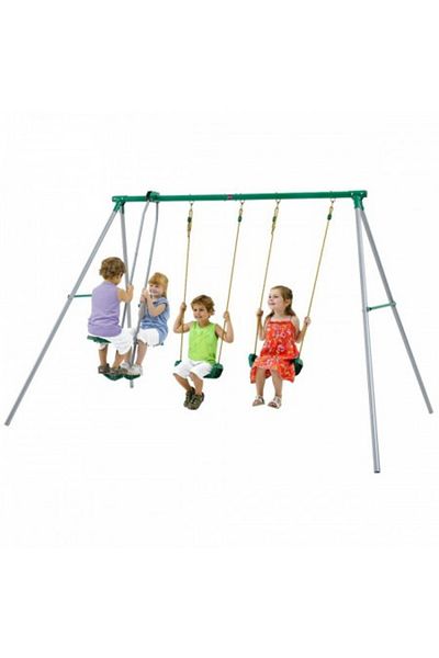 PLUM Swing Set For 4 Children Jupiter