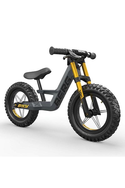Berg Toys BERG Biky Cross šedý s ruční brzdou