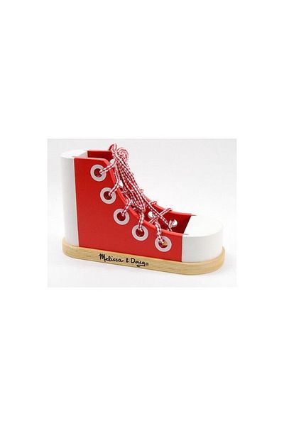Melissa & Doug Pantof Cum sa legam sireturile