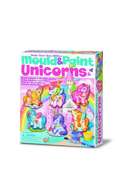 4M Creative workshop Model and paint - Glitter unicorns