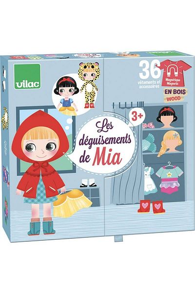 Vilac "Mia's Dress Up" Magnet Game