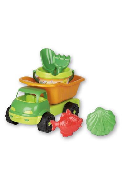 Androni Giocattoli Poppy Sand and Water Play Set with Dump Truck and Bucket