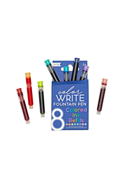 Ooly Rezerve Color Write pentru stilouri - set 8 culori