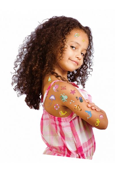 AVENİR Avenir Tatuaje Animale Marine - Joc Educativ si interactiv pentru copii