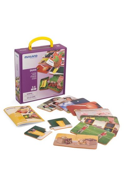 Miniland Joc De Asociere Si Vocabular - Antonimele