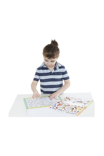 Melissa & Doug Σετ αυτοκόλλητων "περιπέτεια, αναζήτηση και εύρεση"