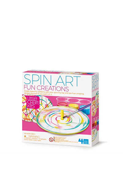 4M Mini creative set - Spin Art Painter's Wheel, LittleCraft