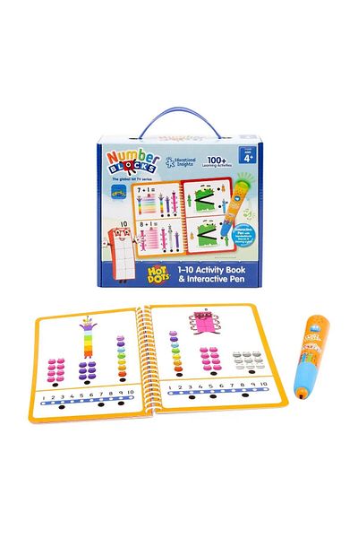 Educational Insights Set Hot DotsÂ® - Numberblocks de la 1 la 10