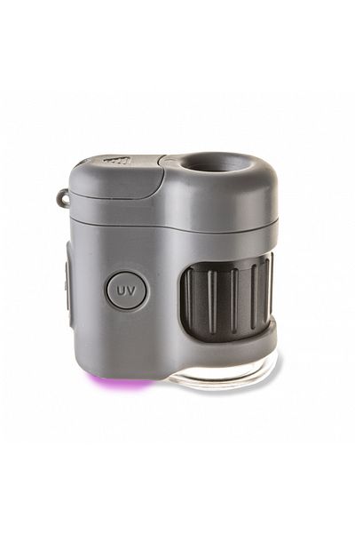 Carson Pocket microscope with smartphone adapter, 20x magnification, MicroMini