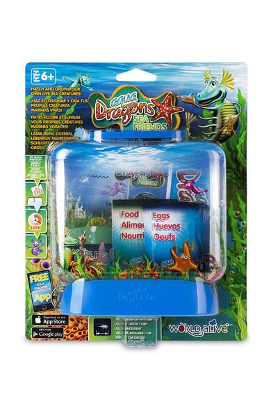 Aqua Dragons STEM educational set - AQUA DRAGONS® Economic habitat - Sea Friends basic