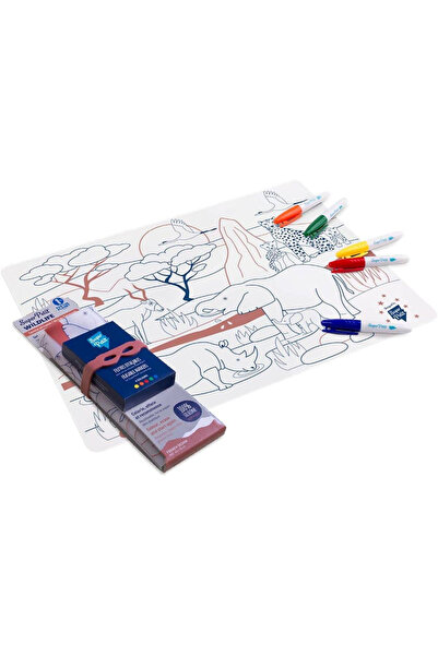 SUPERPETIT Σελίδα χρωματισμού σιλικόνης - AFRICAN SAVANA