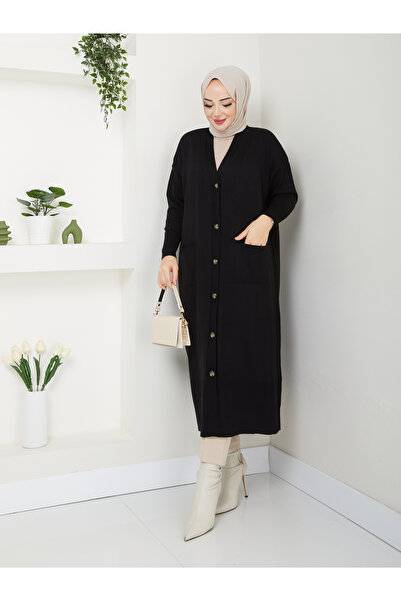 MODAMÜNASİP سترة صوفية رائعة وناعمة وخفيفة الوزن بأكمام الخفافيش