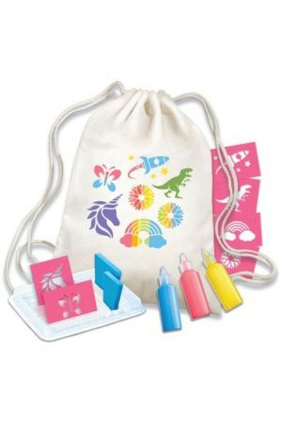 4M Set creativ - Imprimare cu sabloane pentru textile