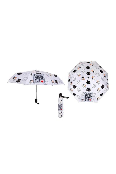 ITOTAL Automatic umbrella with kitty design
