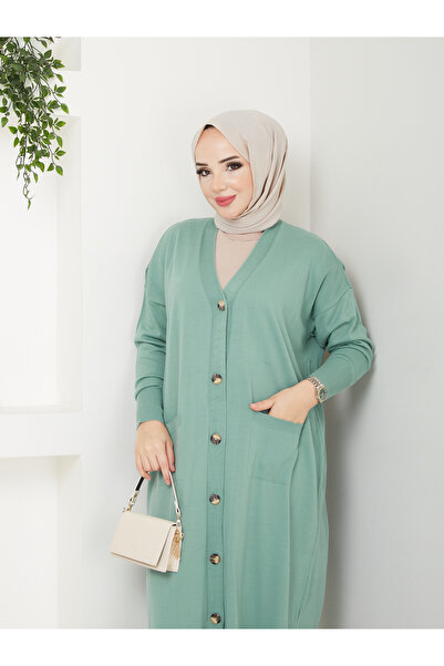 MODAMÜNASİP Υπέροχη μαλακή και ελαφριά πλεκτή ζακέτα με μανίκια νυχτερίδας