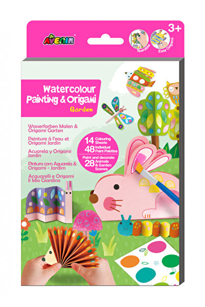 AVENİR Set creativ 2 in 1 - Pictura si Origami - Gradina