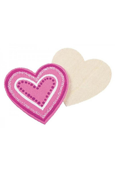 Beleduc Sponky ve tvaru srdce - sada na malování pro kutily