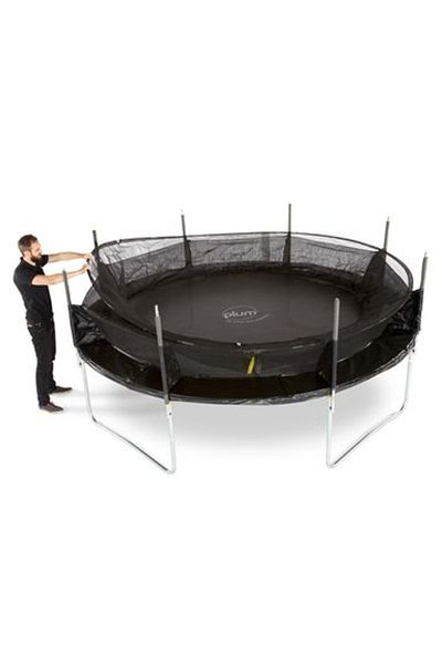 PLUM Set Trambulina Cu Plasa De Protectie Telescopica 305 Cm Zone Ii Evolution