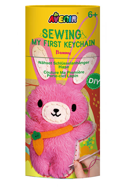 AVENİR Set de cusut Primul meu Breloc - Iepuras