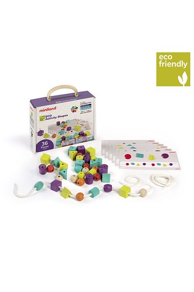 Miniland Joc Educativ De Insirat Eco Forme Geometrice
