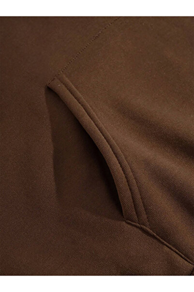 mw memowear Unisex San Fransisco Printed Brown Sweatshirt