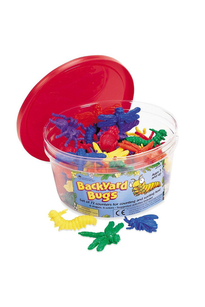 Learning Resources Zahradní hmyz k počítání - sada 72 kusů