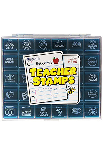 Learning Resources Teacher's stamps