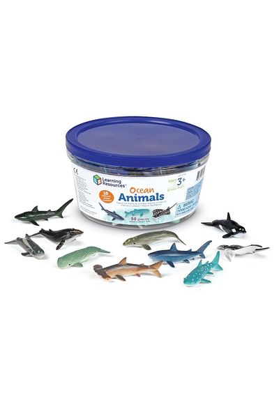 Learning Resources Set de sortat - Animalute din ocean - Lumea acvatica