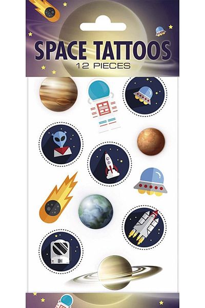 Funny Products Tatuaje spatiul - Jucarie Educativa de inalta calitate pentru copii