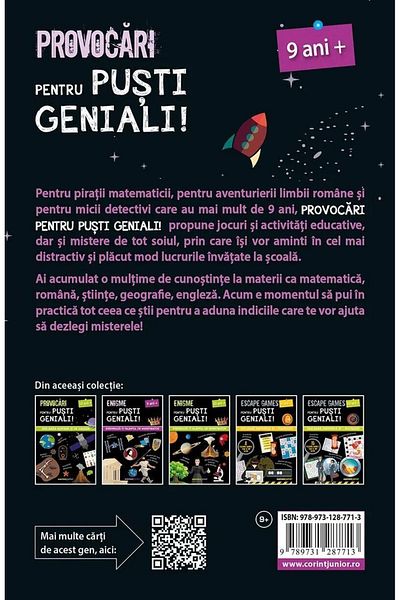 Corint Challenges for Genius 9 Year Olds - Coline Creton, Remy Leglise