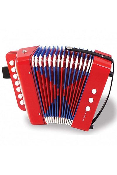 Vilac Acordeon pentru copii cu butoane - Instrument muzical