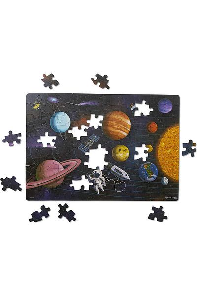 Melissa & Doug Moje první eko kartonové puzzle Vesmír