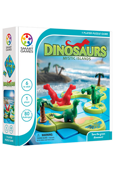 Smart Games Επιτραπέζιο παιχνίδι - Δεινόσαυροι - Μυστικά Νησιά