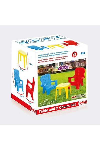 Dolu Set de masa cu scaune - Jucarie perfecta pentru dezvoltarea copiilor