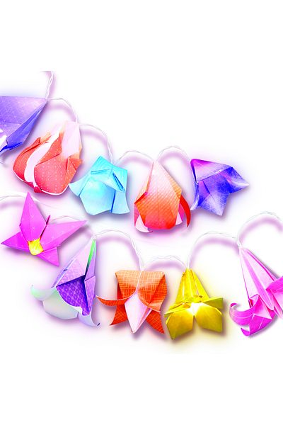 4M Creative DIY set - Origami flower lights