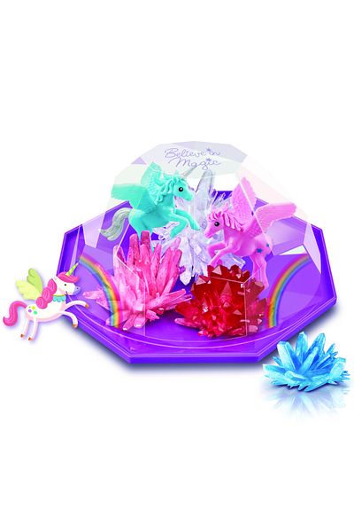 4M Crystal growing experiment set, Unicorn terrarium