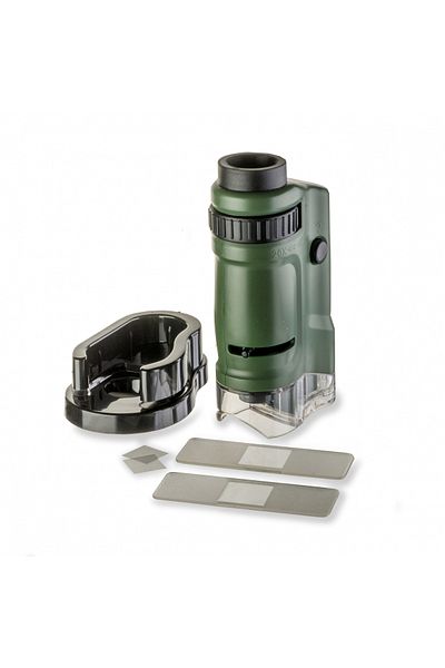Carson Pocket LED microscope, 20x-40x magnification, MicroBrite