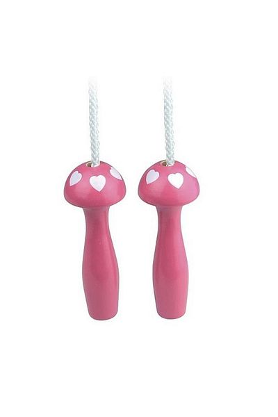 Vilac Skipping Rope - Pink with Hearts