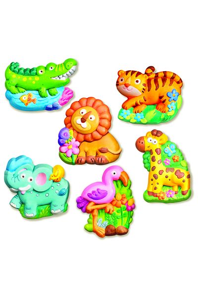 4M Atelier creativ Modeleaza si picteaza - Animale Zoo