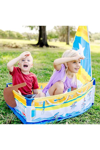 Melissa & Doug Herní sada s lodí průzkumníků