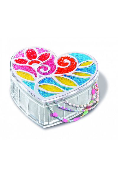 4M Mini set creativ - Cutiuta cu margele, LittleCraft