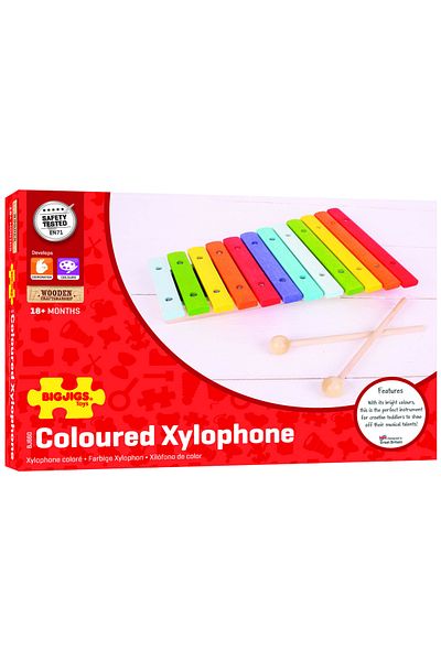 BigJigs Wooden xylophone for children - 15