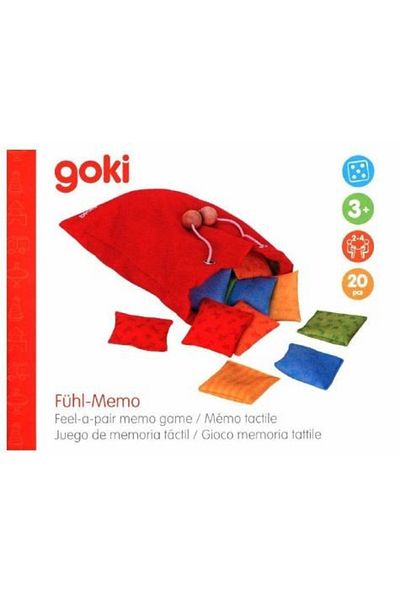 Goki Joc De Memorie Cu Texturi Pernitele