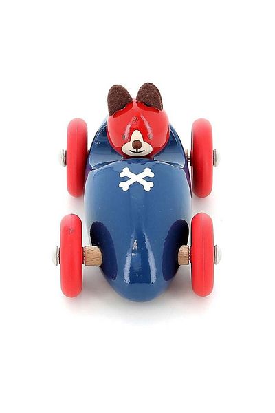 Vilac VILAC wooden car, Lucien the puppy