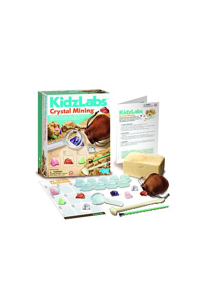 4M KidzLabs Crystal Digging Kit