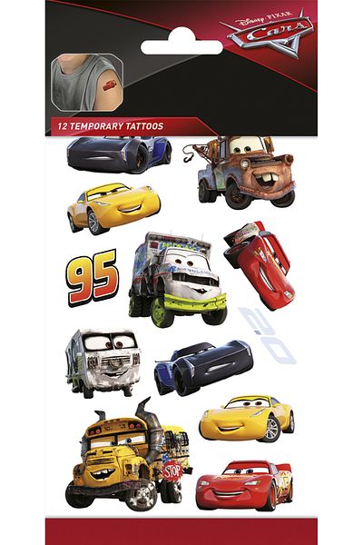 Funny Products Tatuaje Disney Cars