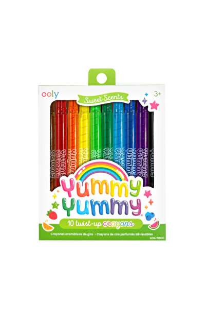 Ooly Scented twist-up colored pencils - Yummy Yummy, set of 10