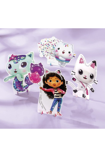 Totum Σετ δημιουργικής ζωγραφικής με διαμάντια "Το Κουκλόσπιτο της Γκάμπι"