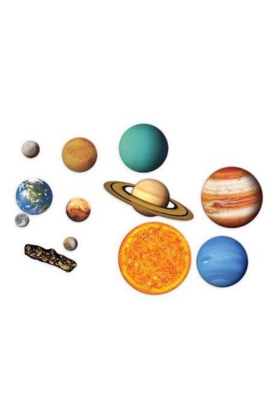 Learning Resources Sistemul solar - Set magnetic educativ
