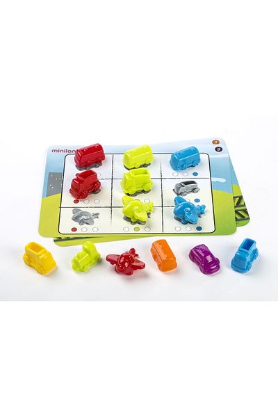 Miniland Sorting and Counting Vehicles Game